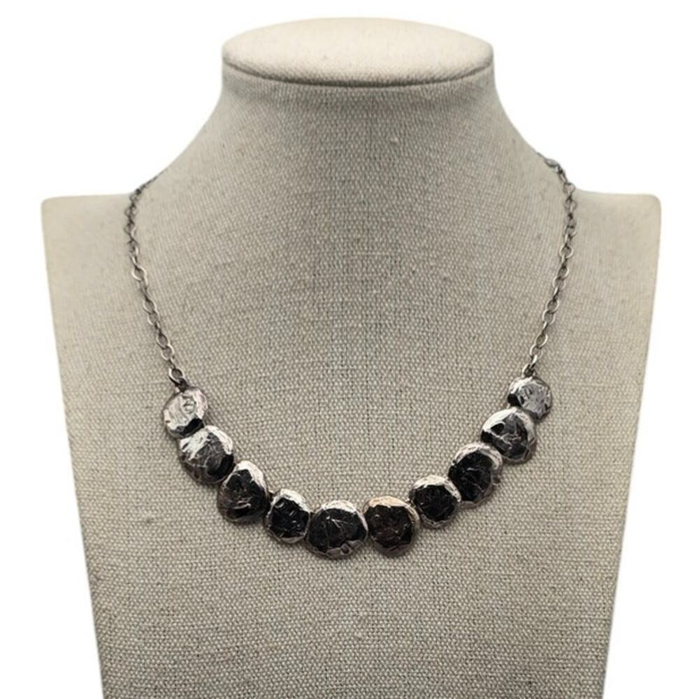 Silpada Hammered Disc Necklace | 925 Sterling Silver